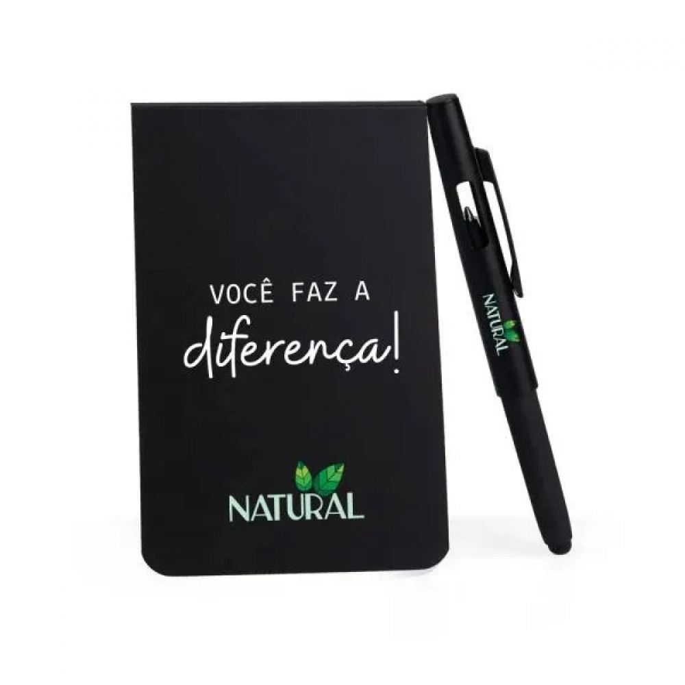Bloco Para Anotações Com Caneta 