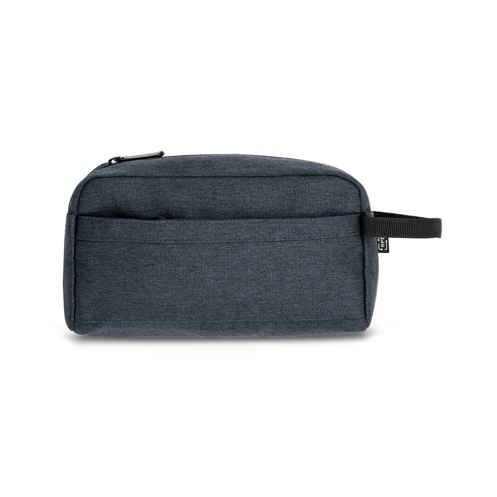 Bolsa de cosméticos em 600D poliéster reciclado modelo REPURPOSE