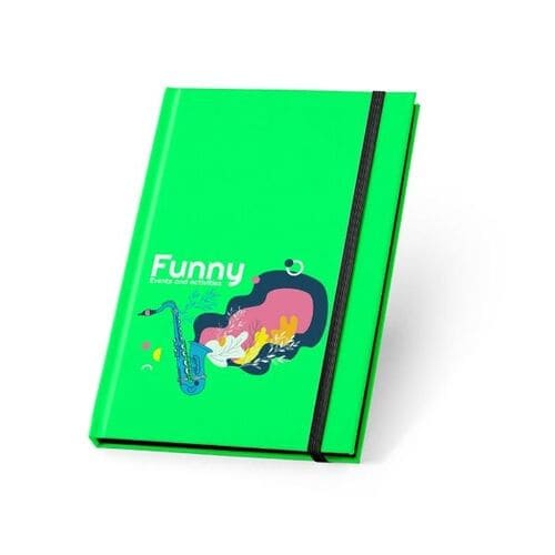 Caderno Personalizado Fluorescente