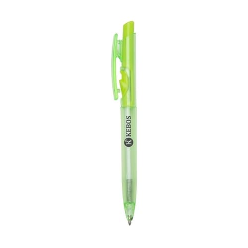 Caneta Personalizada Fluorescente
