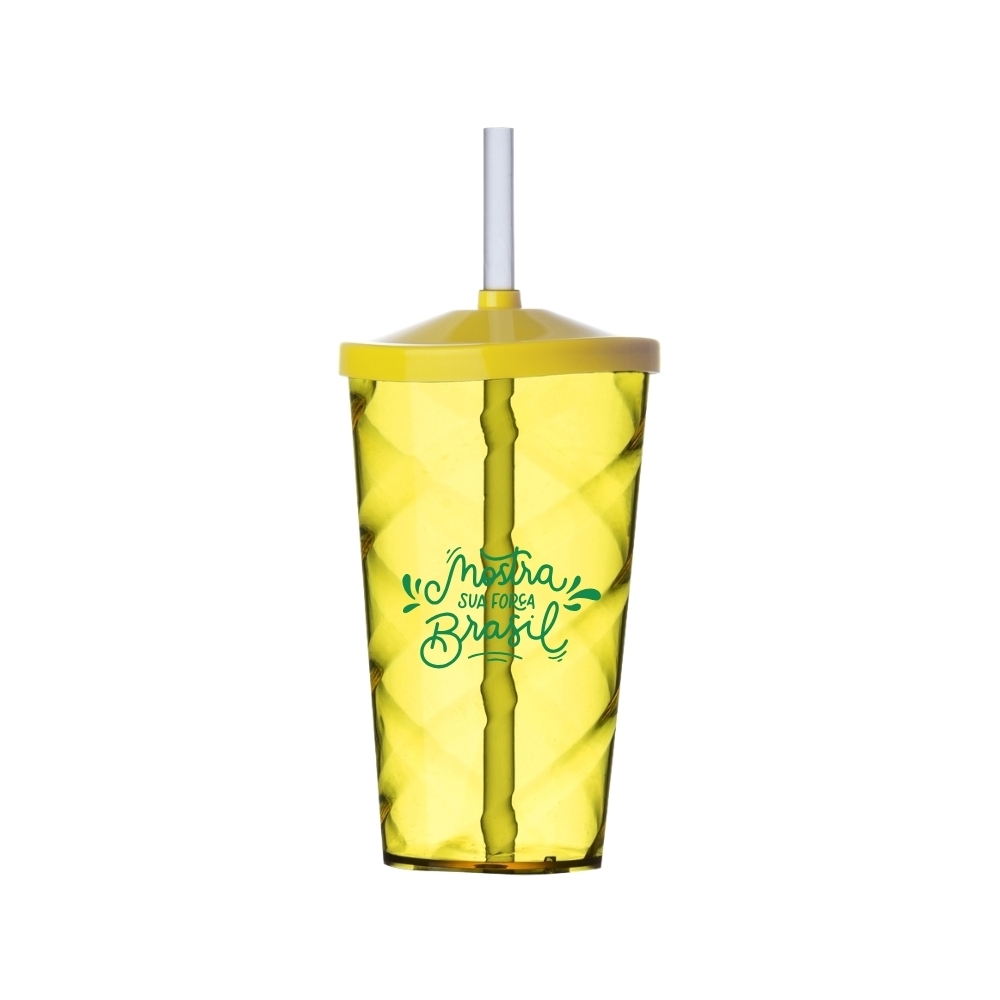 Copo Acrílico 550ml Personalizado para a Copa