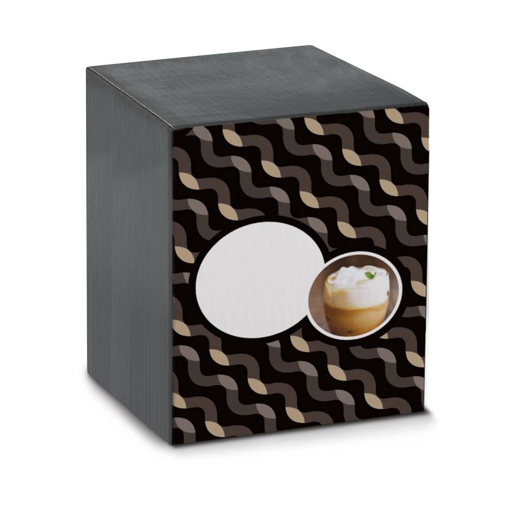 Copo de Vidro Parede Dupla Personalizado (220ml)