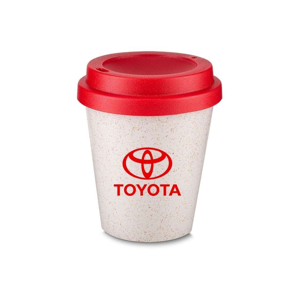  Copo Fibra de Arroz c/ Tampa 350ml
