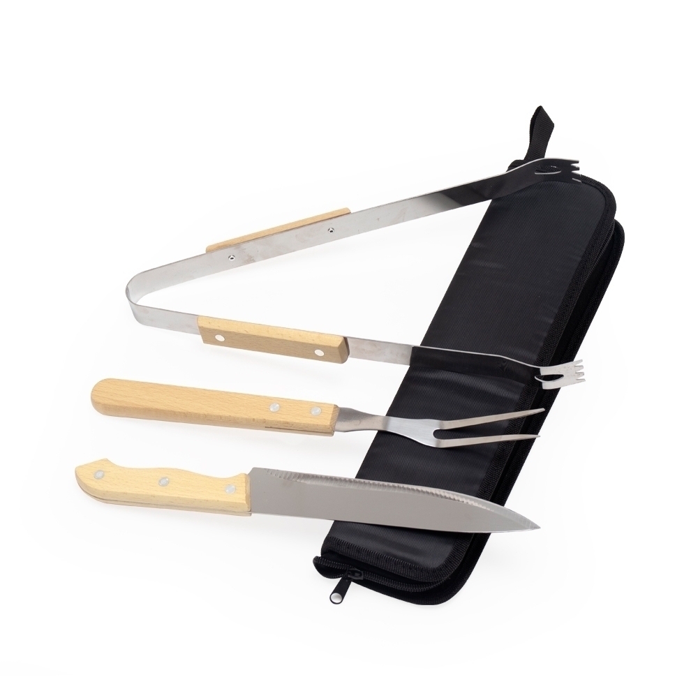 Kit Churrasco Estojo 3 Peças