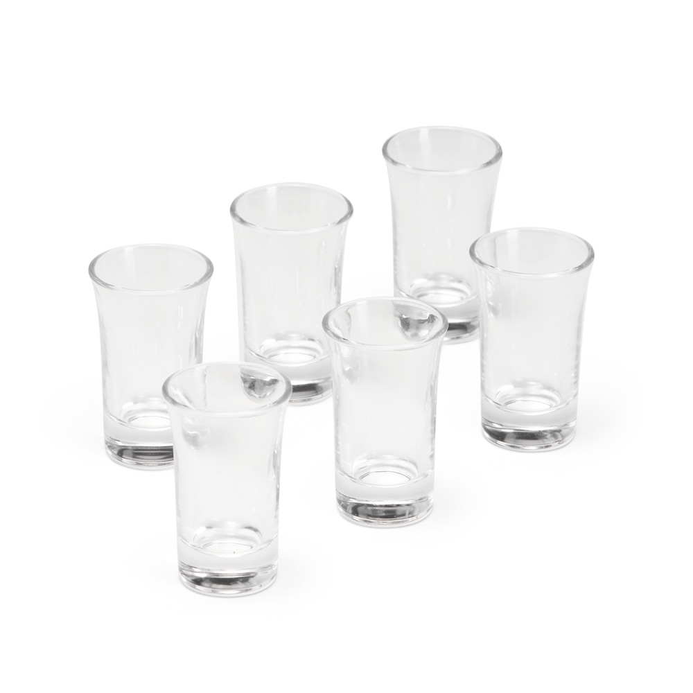 Kit Copos de Vidro 50ml 6pçs