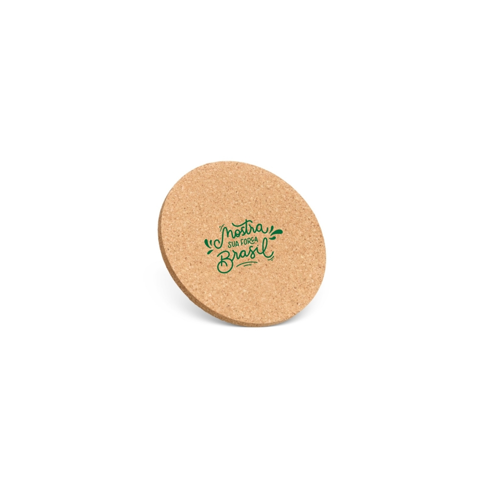 Porta-Copos Cortiça Personalizado para a Copa do Mundo