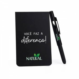 Bloco Para Anotações Com Caneta -ISM-LE32730