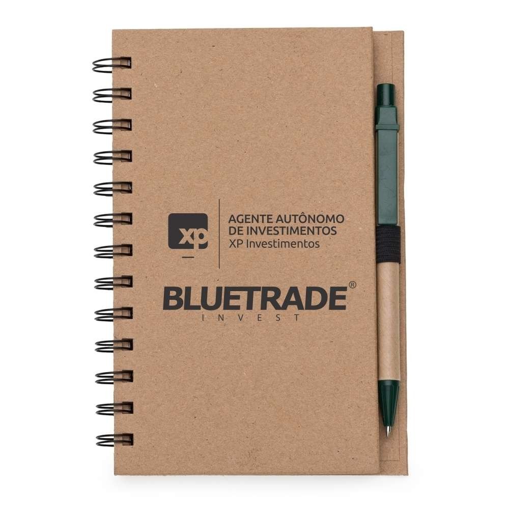 Bloco de Anotações Personalizado com Caneta e Postit-IX-12330