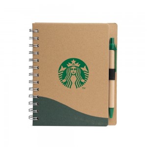 Caderno Ecológico com Caneta-IX-06098
