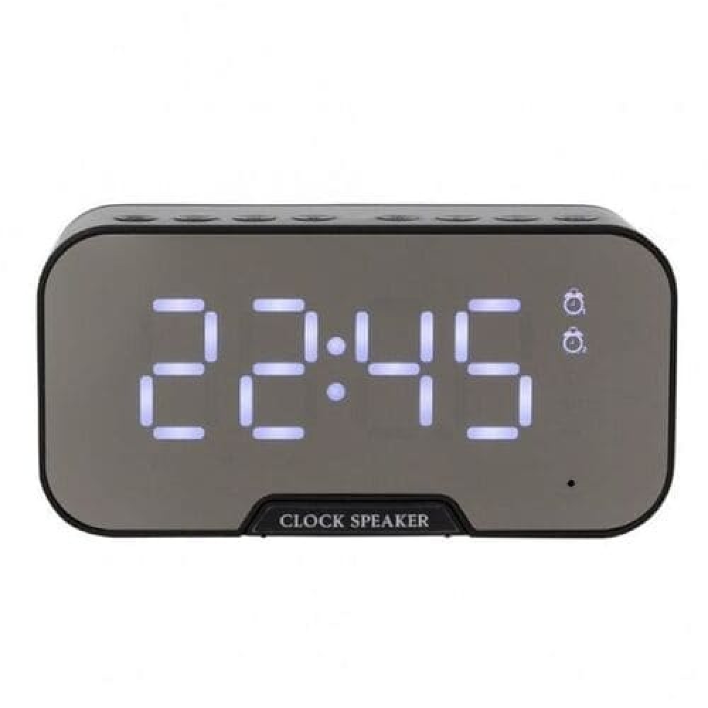 Caixa de Som Multimídia com Relógio e Suporte Celular-IX-03019