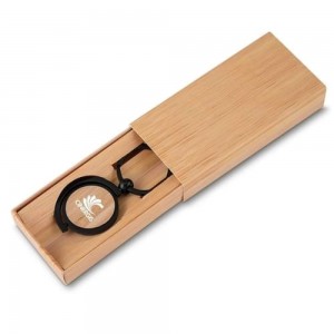 Chaveiro Personalizado Giratório em Bambu-IA-CH53074