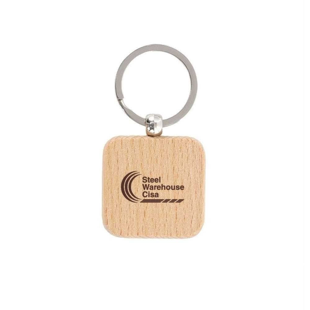 Chaveiro de Madeira Personalizado-IX-06038