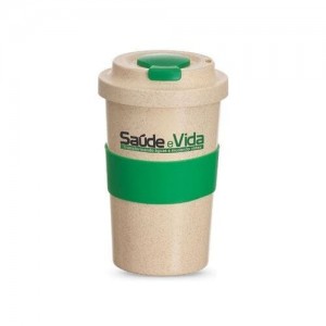 Copo Fibra de Bambu e Borracha-IA-CO020