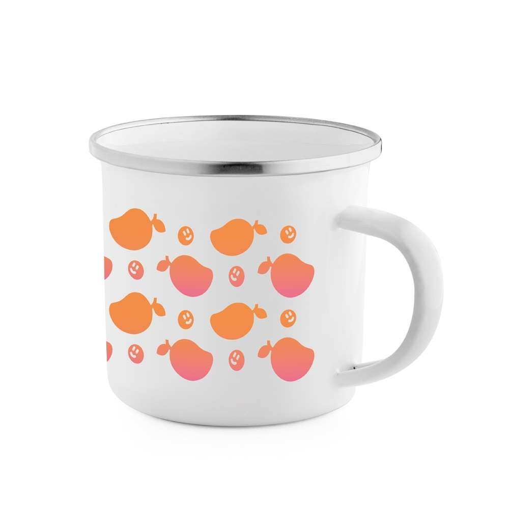 GOTZE SUB. Caneca em esmalte para sublimação 350 mL-IS-94319