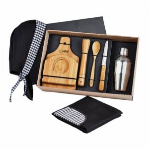 Kit Caipirinha Avental e Bandana-ISM-KE01423