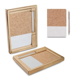 Kit Escritório Personalizado em Cortiça-IA-CAD300