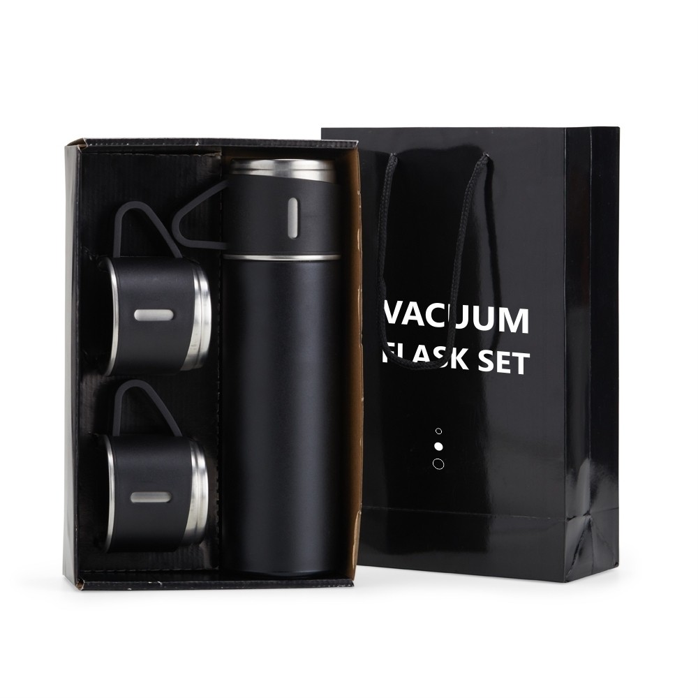 Kit Garrafa Térmica Personalizada com Canecas-IAT-04