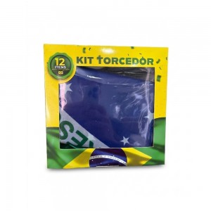 Kit torcedor 12 peças Copa do Mundo-I-KT12