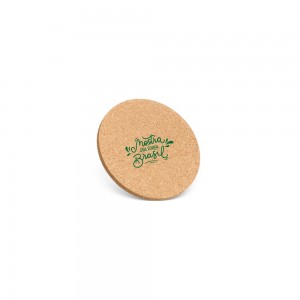 Porta-Copos Cortiça Personalizado para a Copa do Mundo-IX-08505LTD