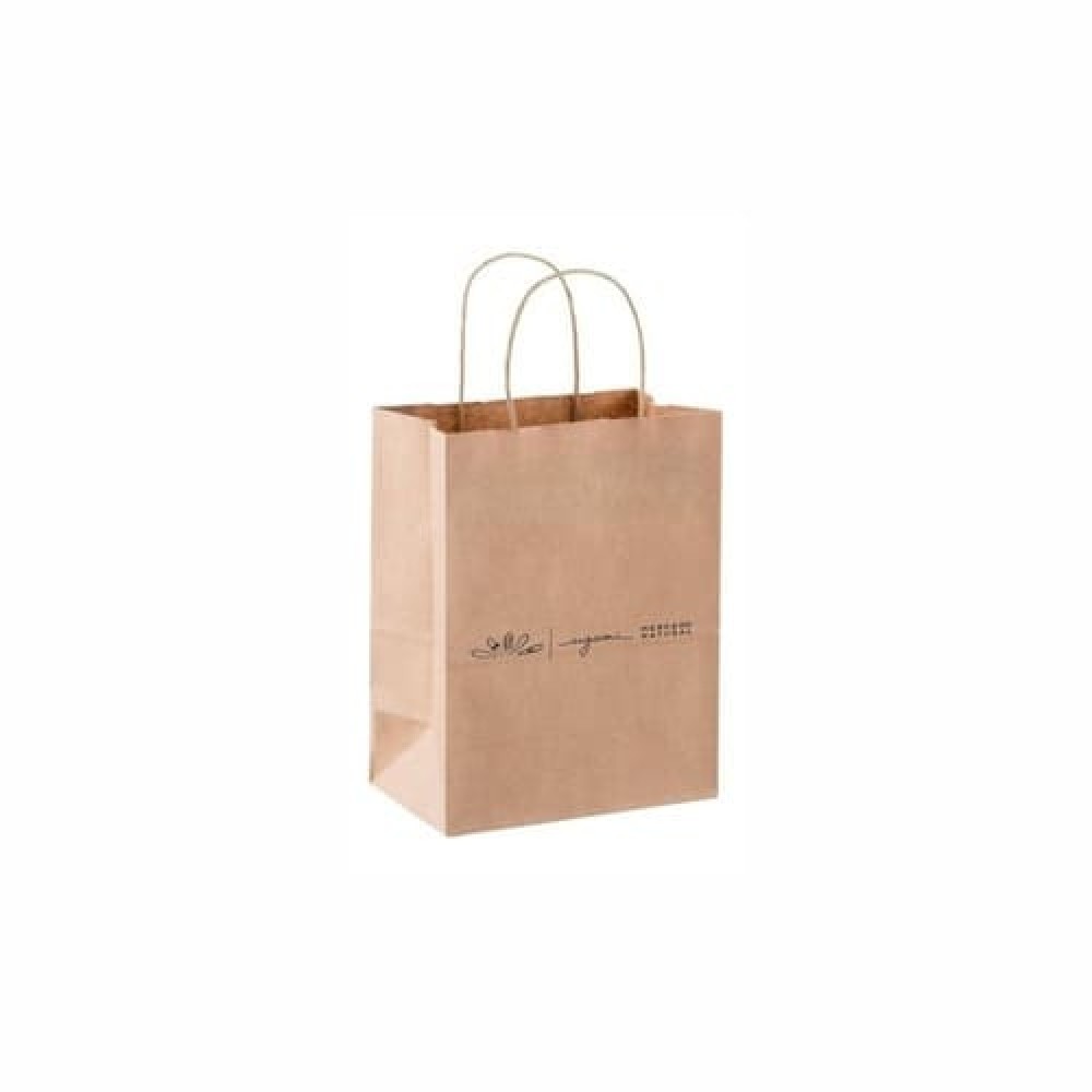 Sacola papel Kraft Personalizado Modelo P-INP-086