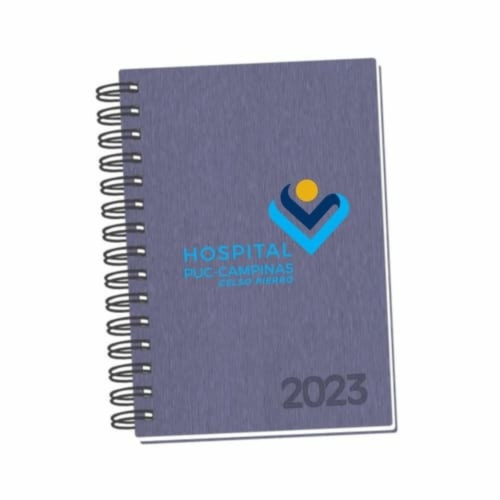 Agenda Diária 2024 Personalizada Escovada-ILG-280L
